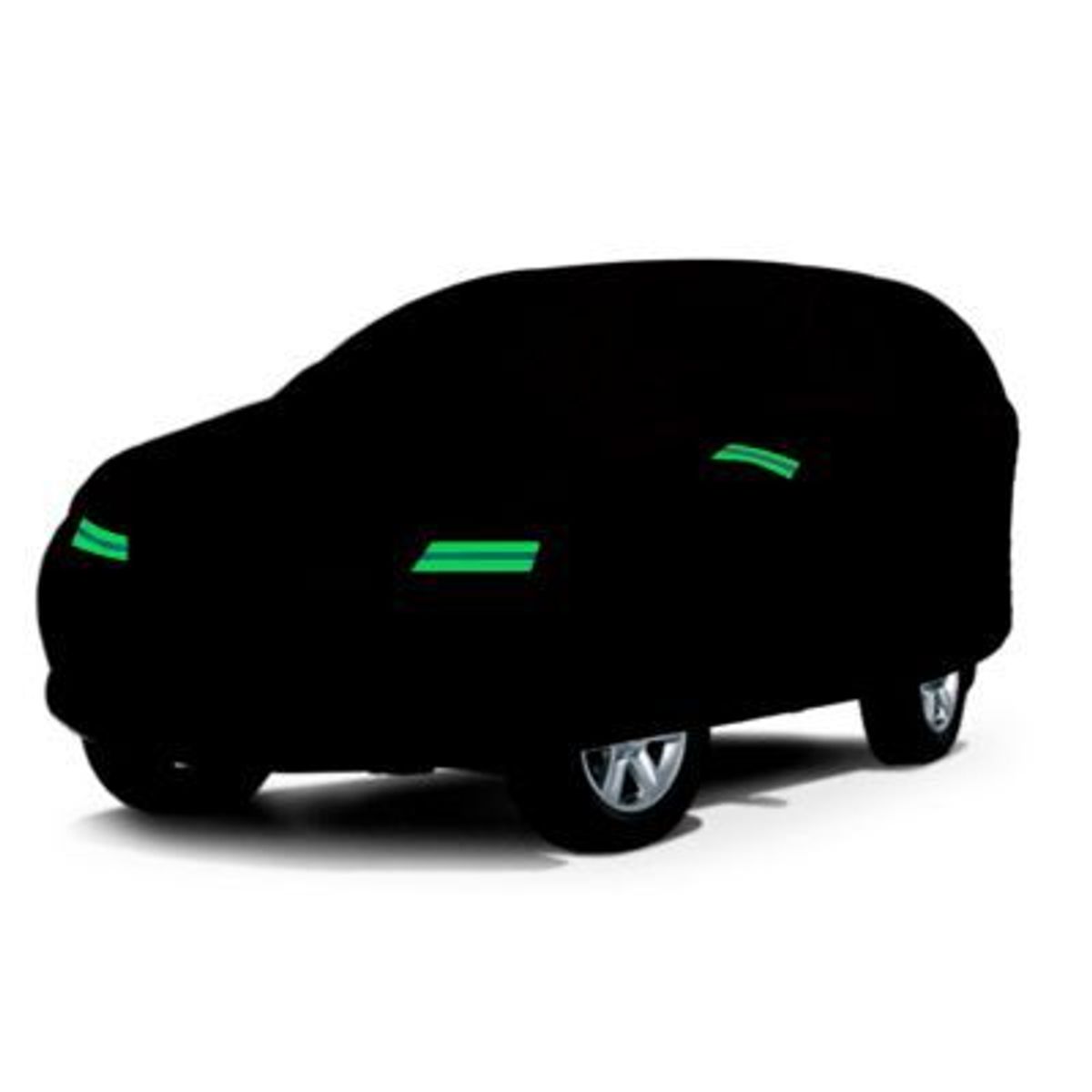 GENERICO - PROTECTOR CUBIERTA COBERTOR TIPO CHEVROLET EQUINOX NEGRO