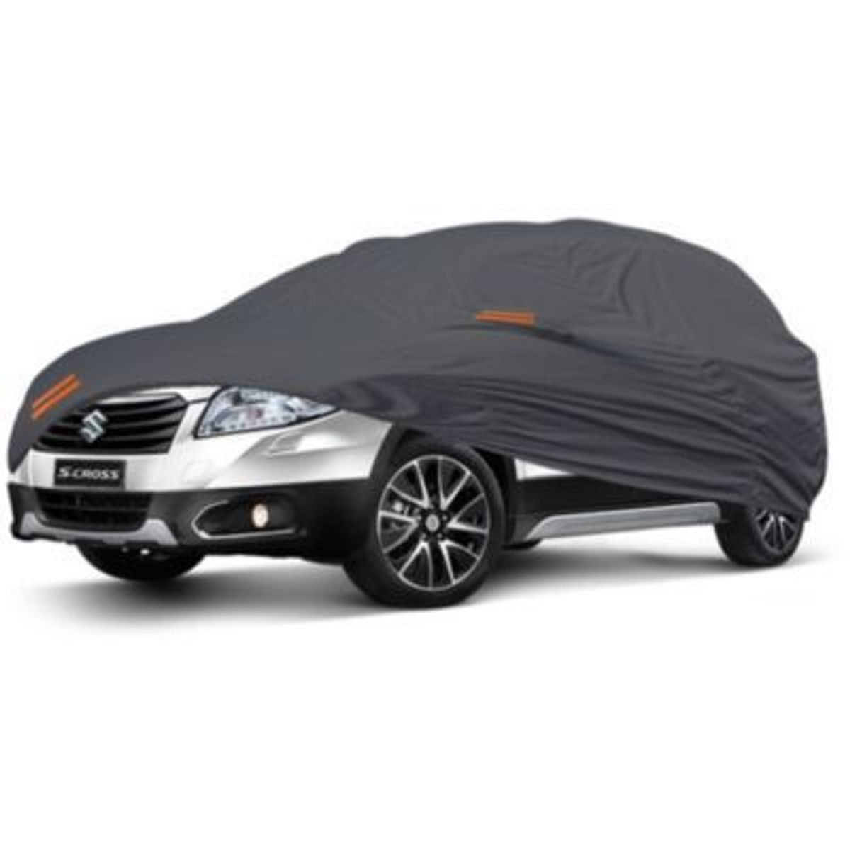 GENERICO - PROTECTOR CUBIERTA FUNDA COBERTOR TIPO SUZUKI S CROSS GRIS