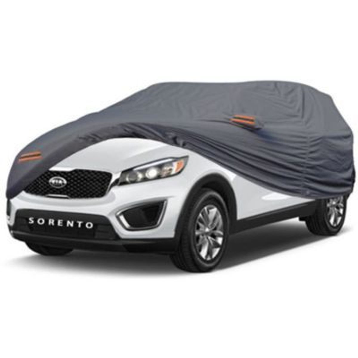 GENERICO - PROTECTOR CUBIERTA FUNDA COBERTOR TIPO KIA SORENTO GRIS