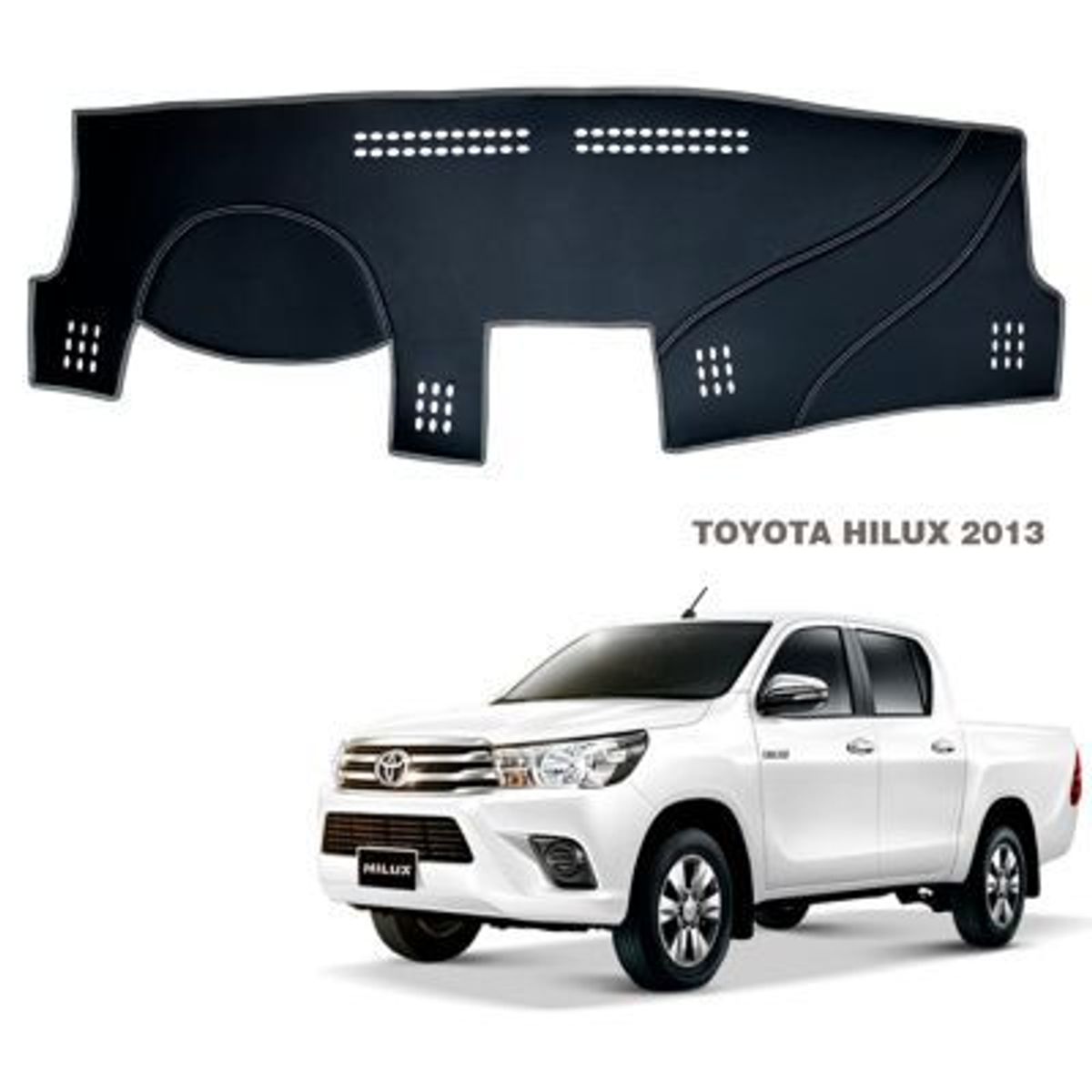 TECGO - Protector para tablero TIPO toyota hylux 2013