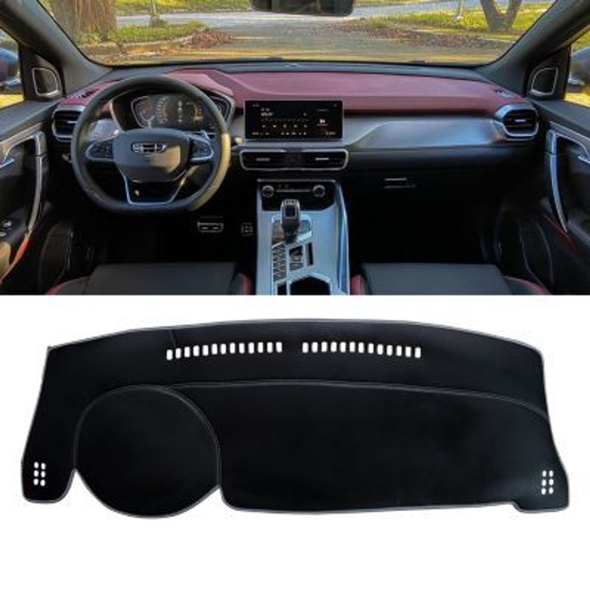 TECGO - PROTECTOR TABLERO TIPO GEELY COOLRAY 2023