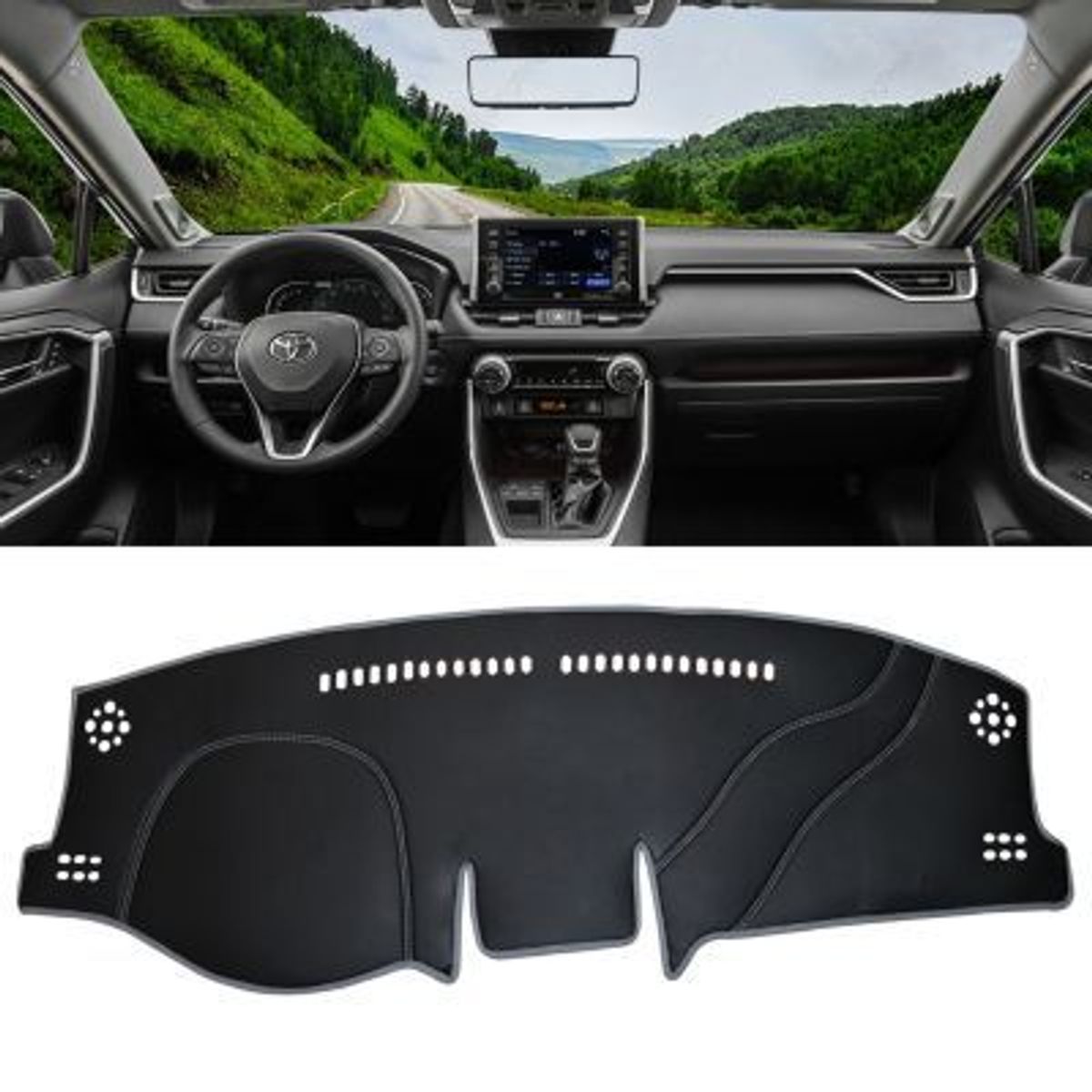 TECGO - PROTECTOR TABLERO TIPO TOYOTA RAV 4 2021-2022