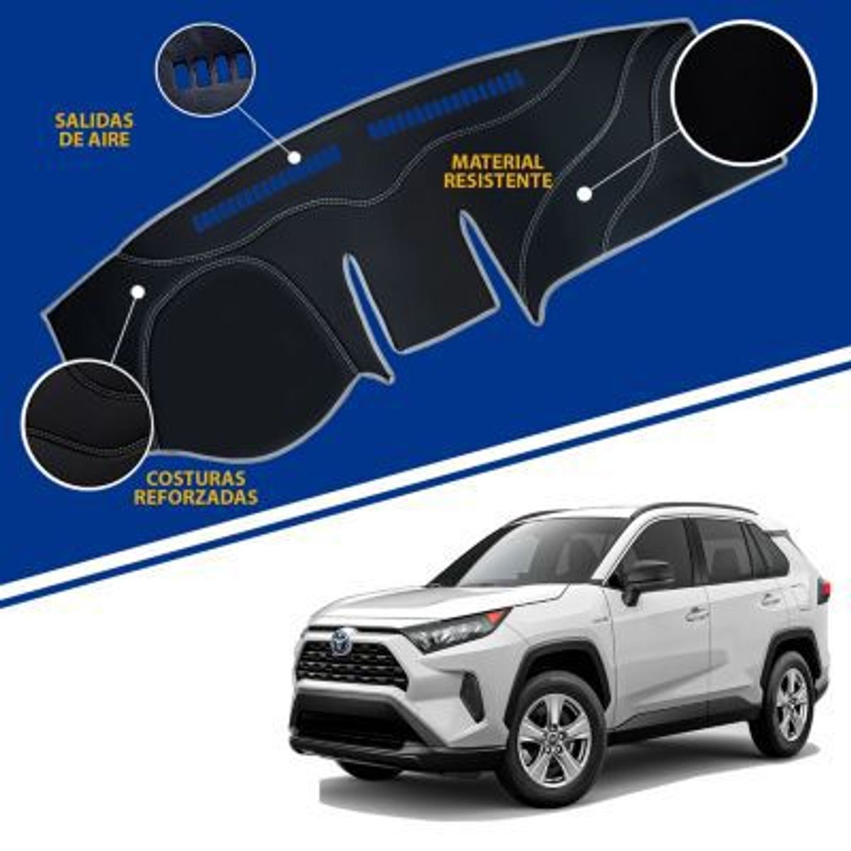 TECGO - PROTECTOR TABLERO TIPO TOYOTA RAV4 2020