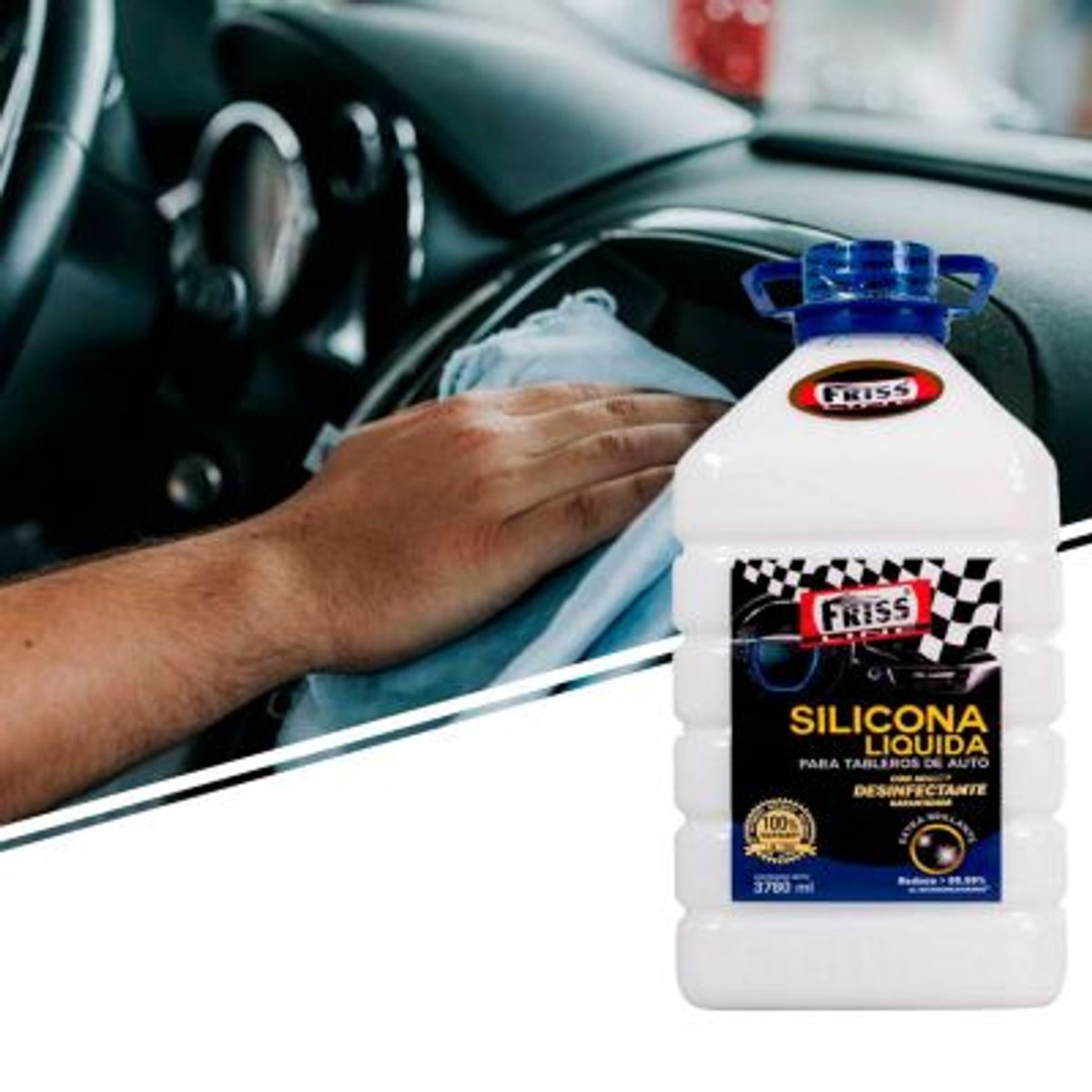 GENERICO - Silicona liquida blanca galon 3780l friss