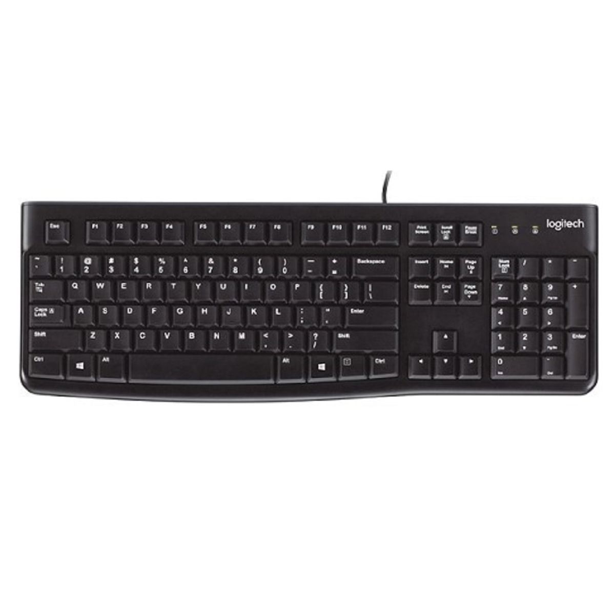 LOGITECH - Teclado Logitech K120 Alambrico-Negro