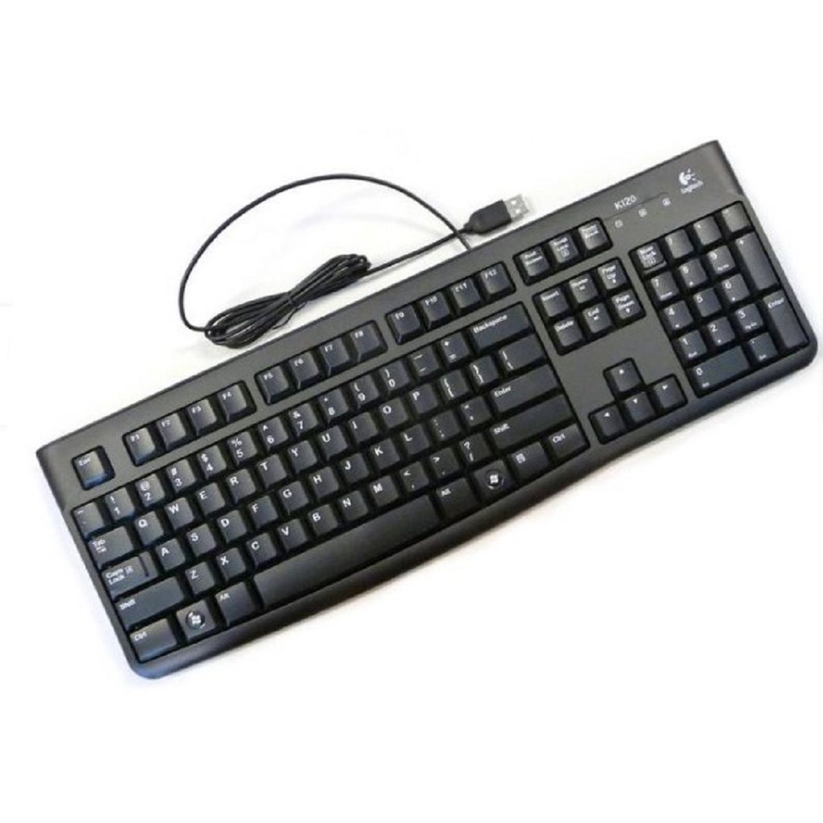 LOGITECH - Teclado Logitech K120 Alambrico-Negro