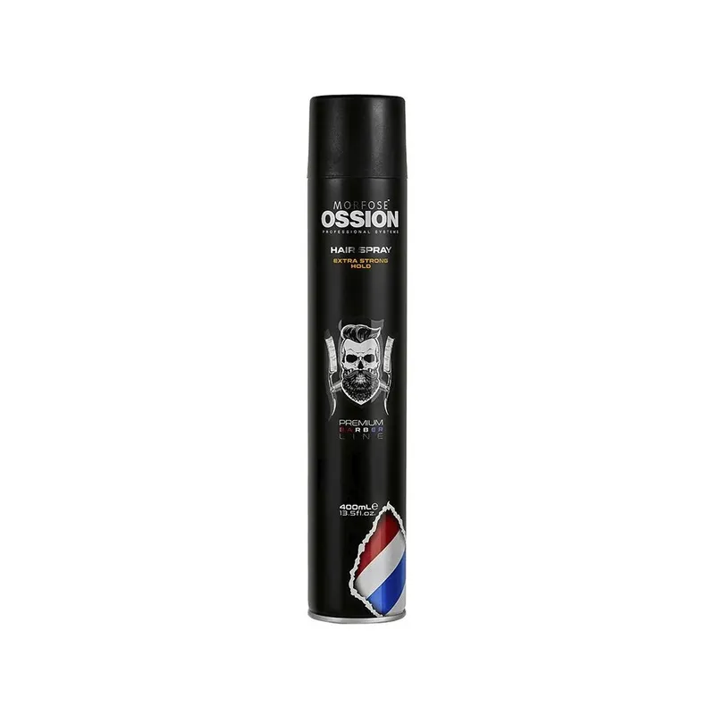 OSSION - Laca Cabello Extra Fuerte Barbería 400ML OSSION