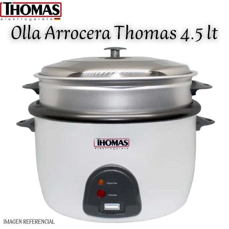 THOMAS - Olla Arrocera Thomas de 4.5 Lt TH-45P