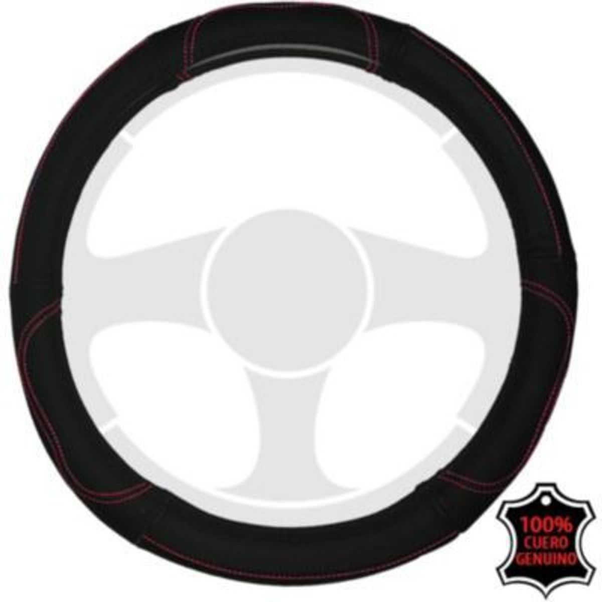 GENERICO - Funda de timón de auto cuero original forroprotectormanos