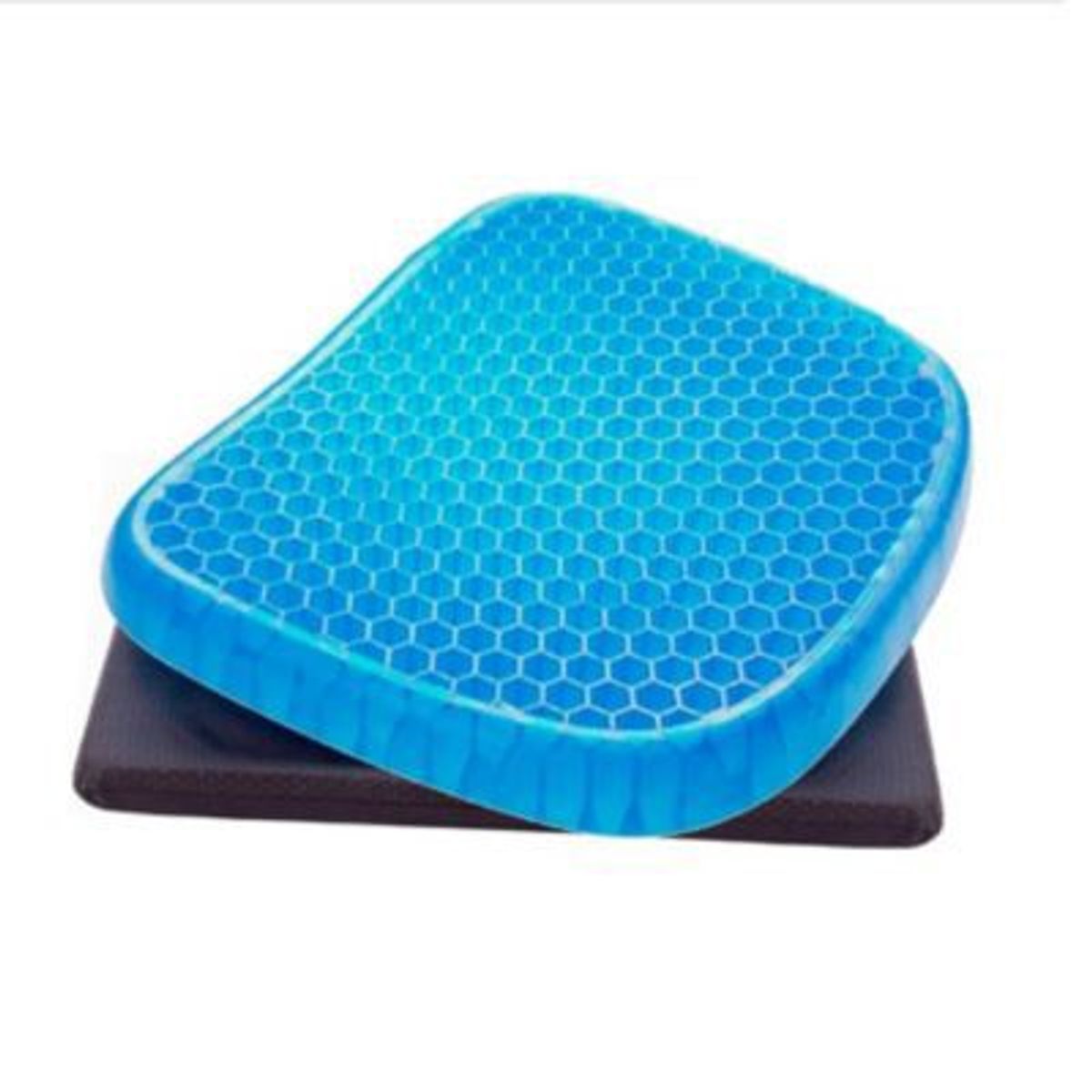 GENERICO - Cojín de masaje transpirable de gel en forma de panal para asiento