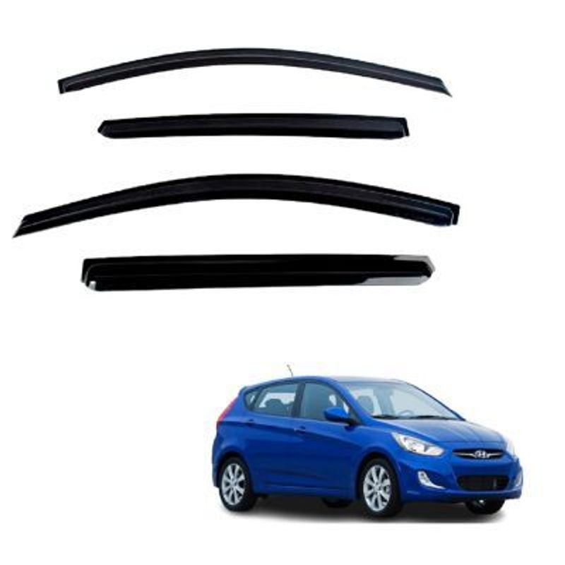 GENERICO - CORRELLUVIA HYUNDAI ACCENT HATCHBACK 2011-2020 NEGRO