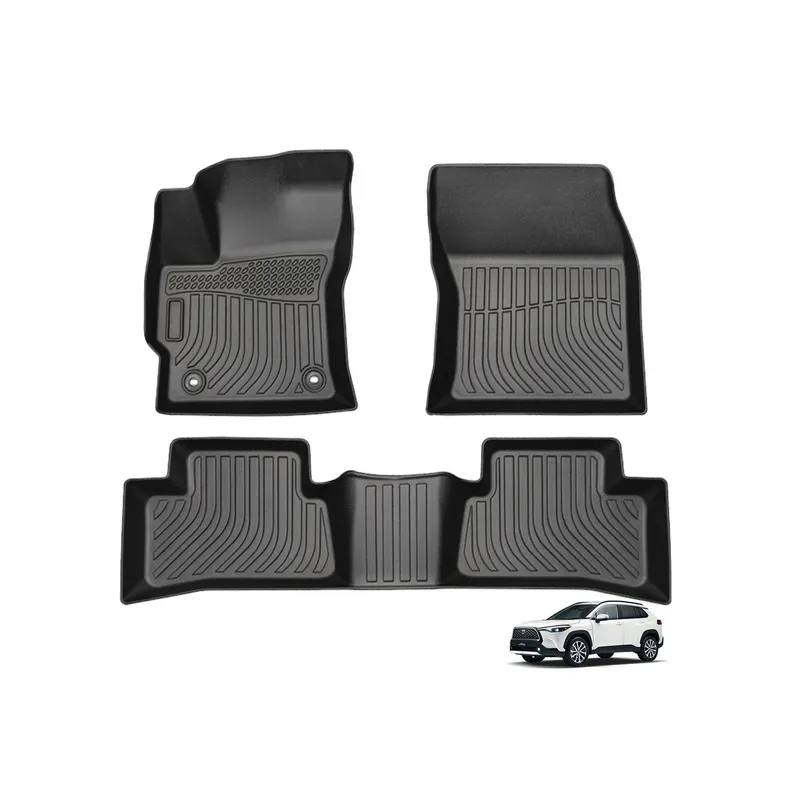 GENERICO - PROTECTOR CUBRE PISO 5D TPE TOYOTA COROLLA CROSS 2020-2023