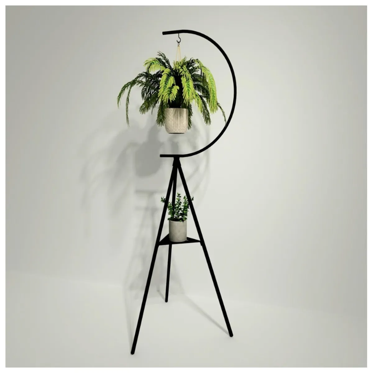 VENTITAS HOME - Maceta Minimalista Hortensia Ventitas Home Negro