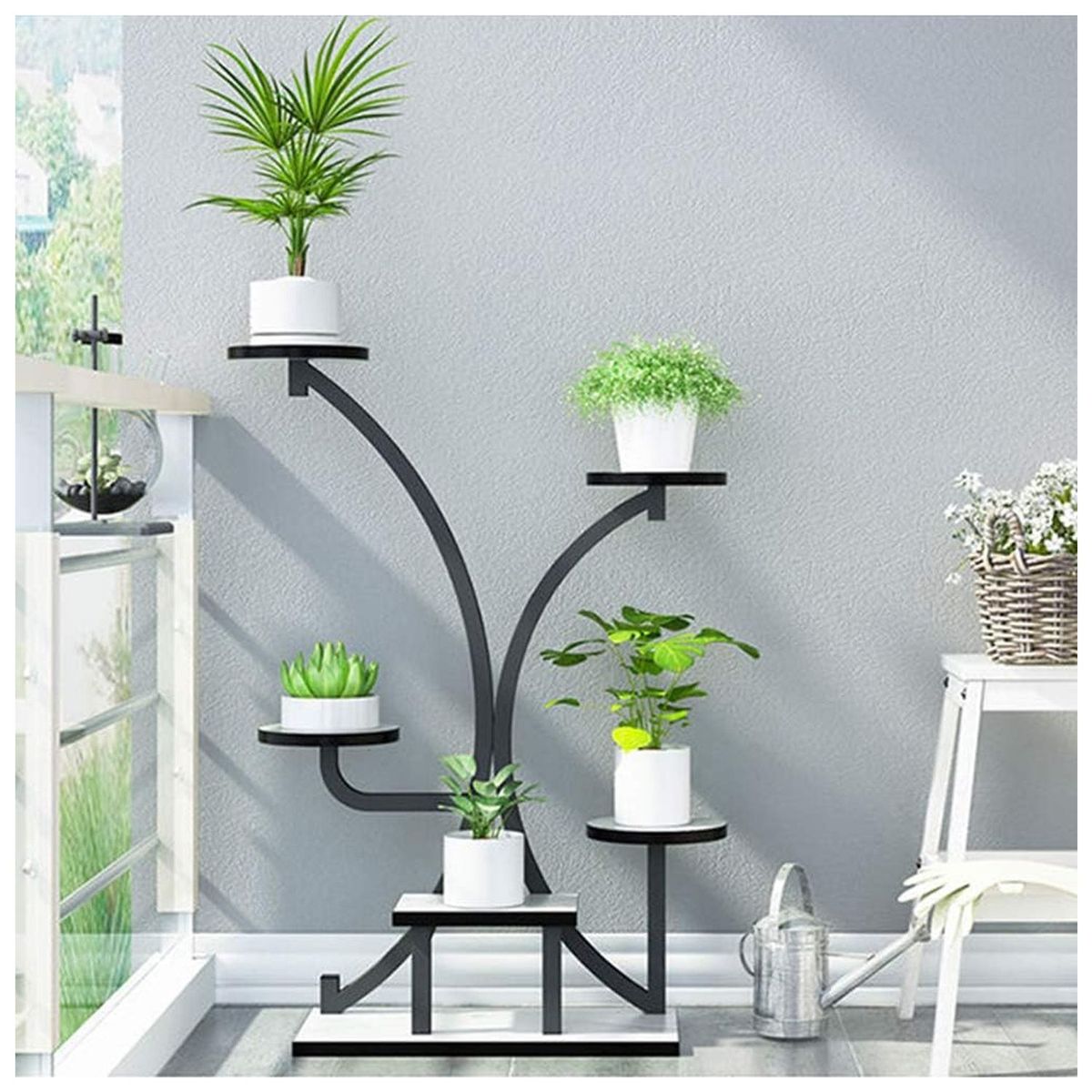 VENTITAS HOME - Macetero Luriné Ventitas Home Negro