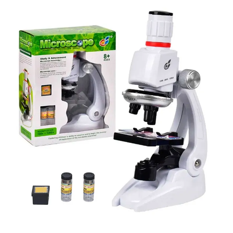 GENERICO - Microscopio Basico Educativo Infantil 3 niveles de Zoom