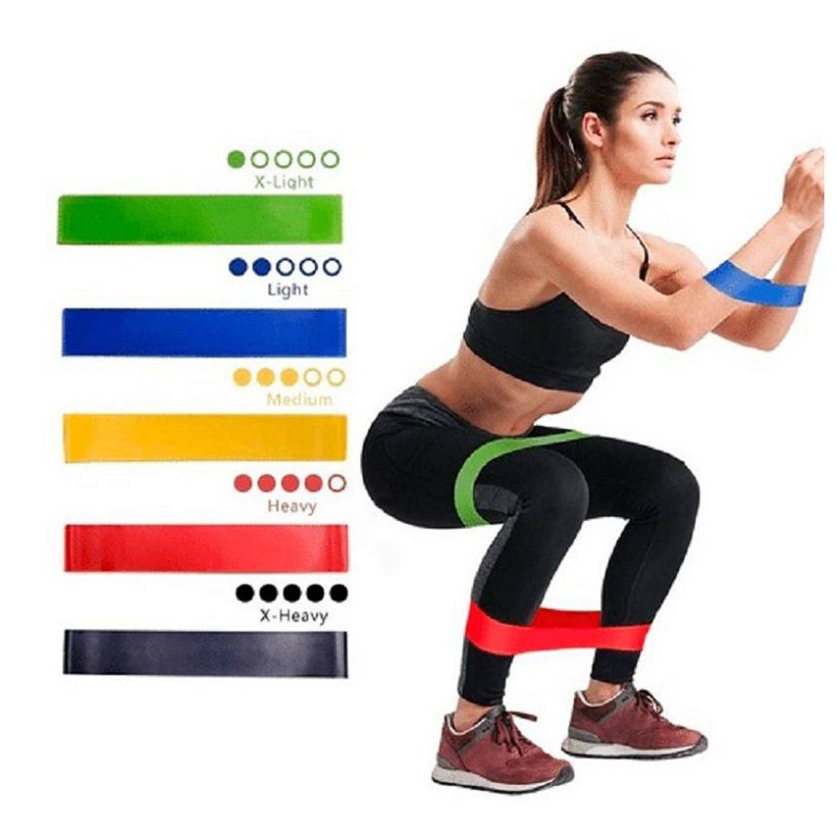 GENERICO - Pack de Bandas De tela  + Pack  Tela de Banda de Tela