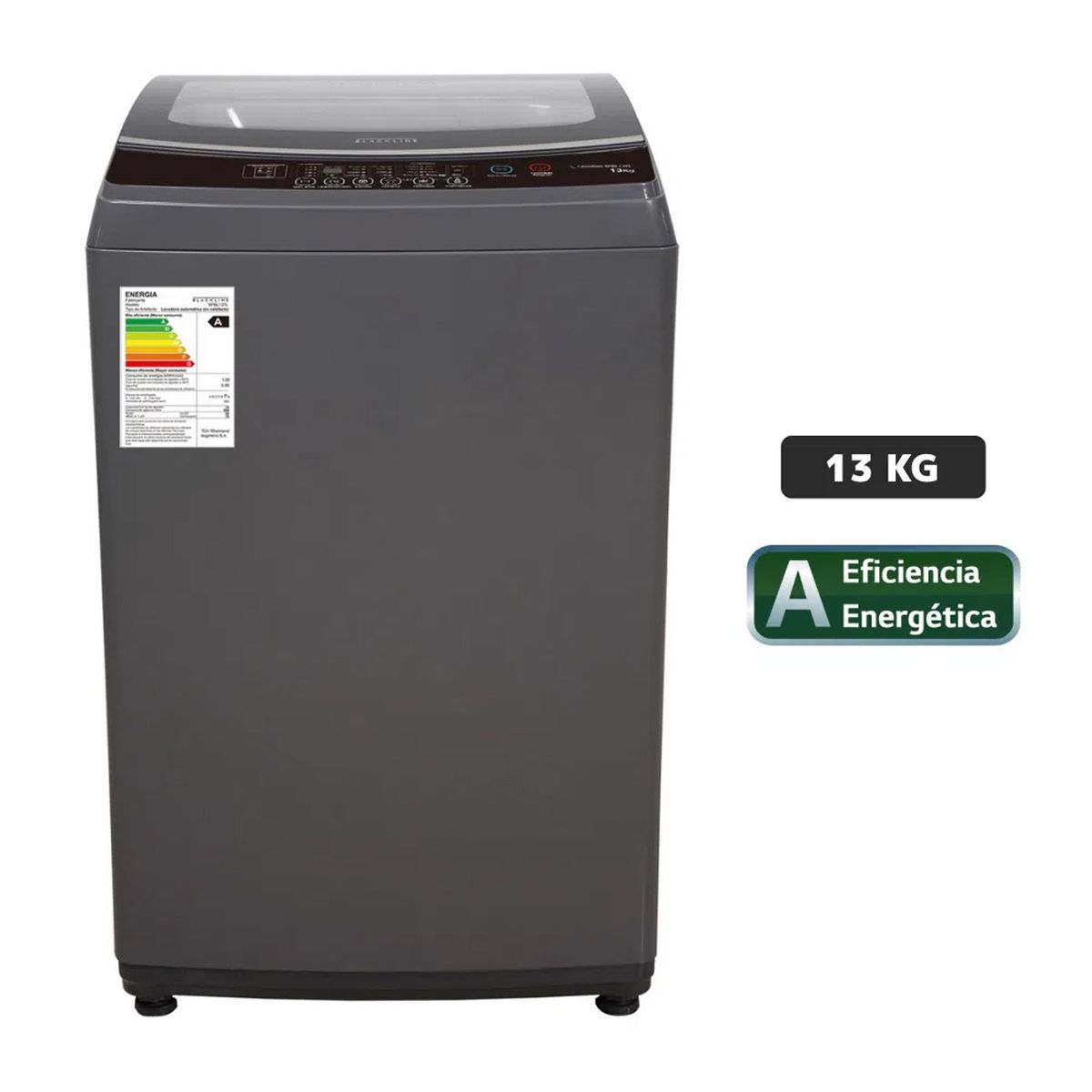 BLACKLINE - Lavadora blackline 13 kg carga superior SPBL13TL- gris