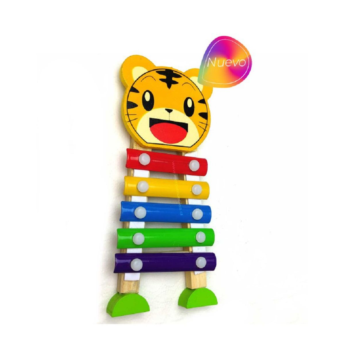 GENERICO - Juguete Xilófono Animales De Madera Para Niños