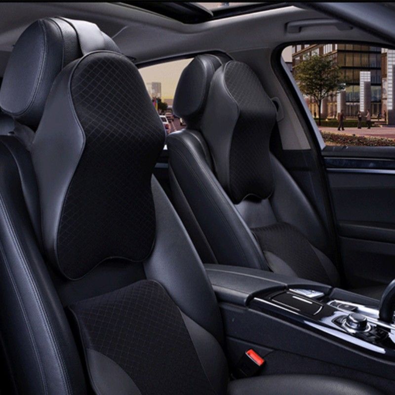 AURELA - HeadRest - Cojín para Reposa Cabeza de Asiento de Auto