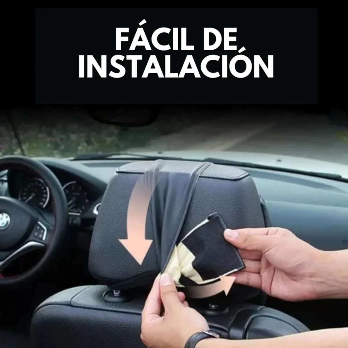 AURELA - HeadRest - Cojín para Reposa Cabeza de Asiento de Auto