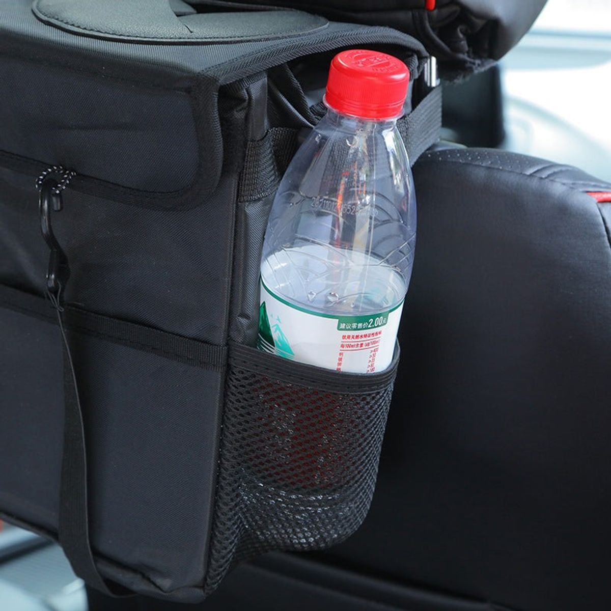 AURELA - Bolsa de Basura para Auto con Tapa - Contenedor Plegable