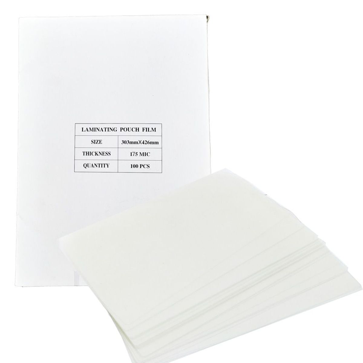 GENERICO - Paquete x 100 Micas para enmicadora A3 175 micrones