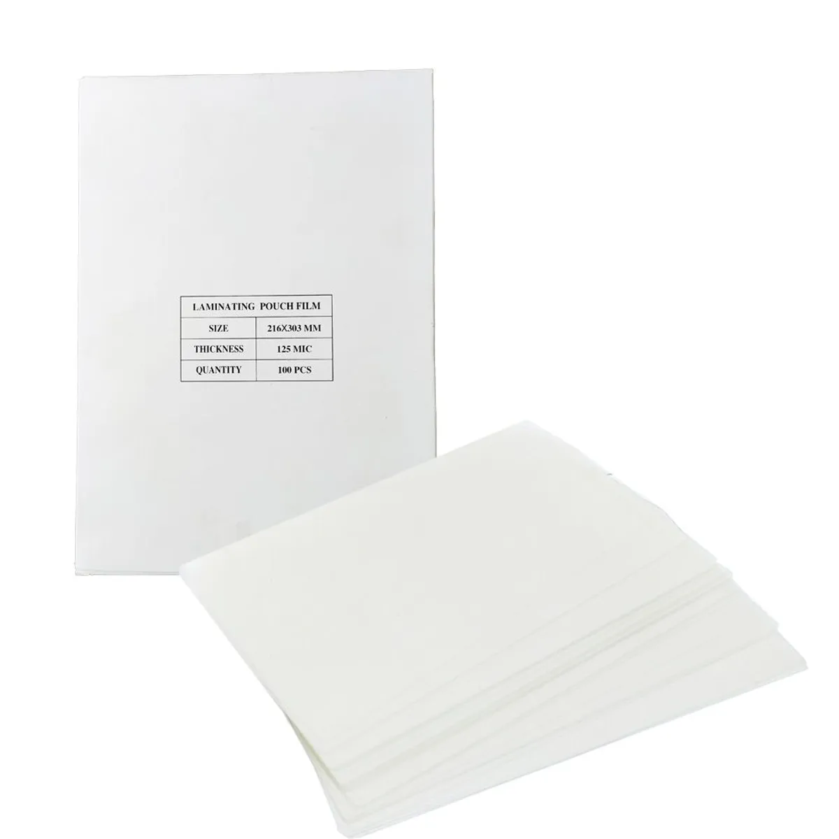 GENERICO - Paquete x 100 Micas para enmicadora A4 125 micrones