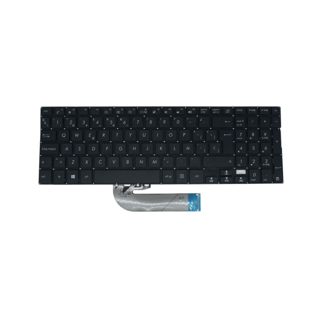 GENERICO - Teclado para Laptop ASUS FLIPBOOK TP500 TP500L TP500LA