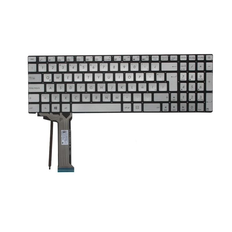 GENERICO - Teclado  para Laptop ASUS  ROG GL552J. GL552. GL552JX Retroiluminado.