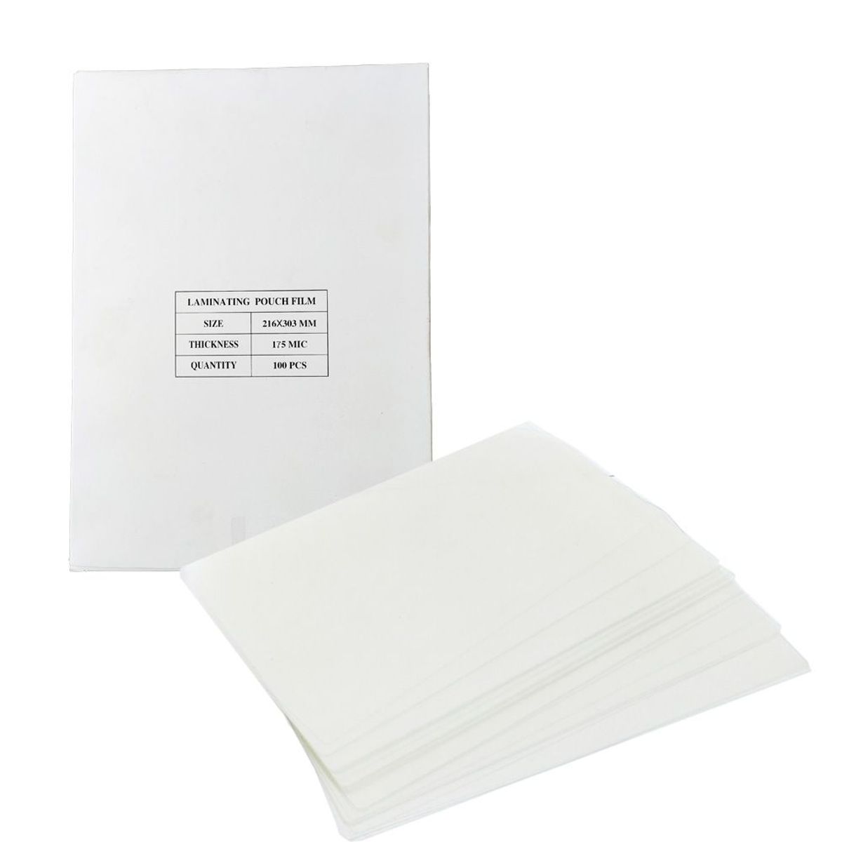 GENERICO - Paquete x 100 Micas para enmicadora A4 175 micrones