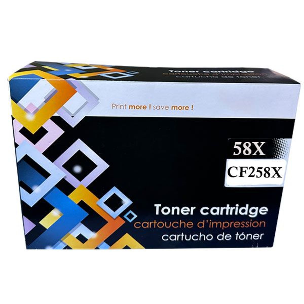 HP - Toner Compatible Hp Cf258A 58A M404 M406 Mfp M428 Sin Chip