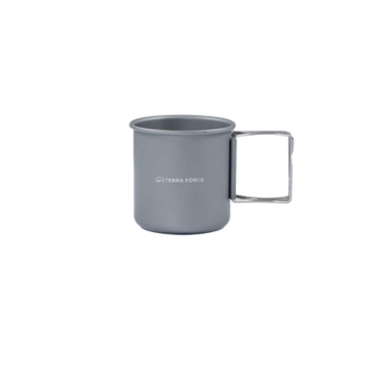 Taza Aluminio Camping 300ml Gris, marca TERRA FORCE - Foto 2