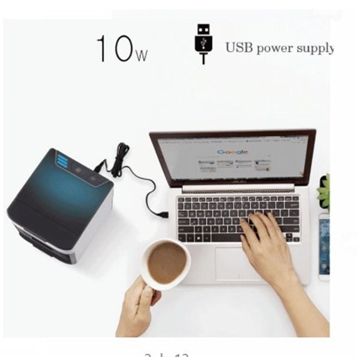 GENERICO - mini aire acondicionado enfriador portátil A1