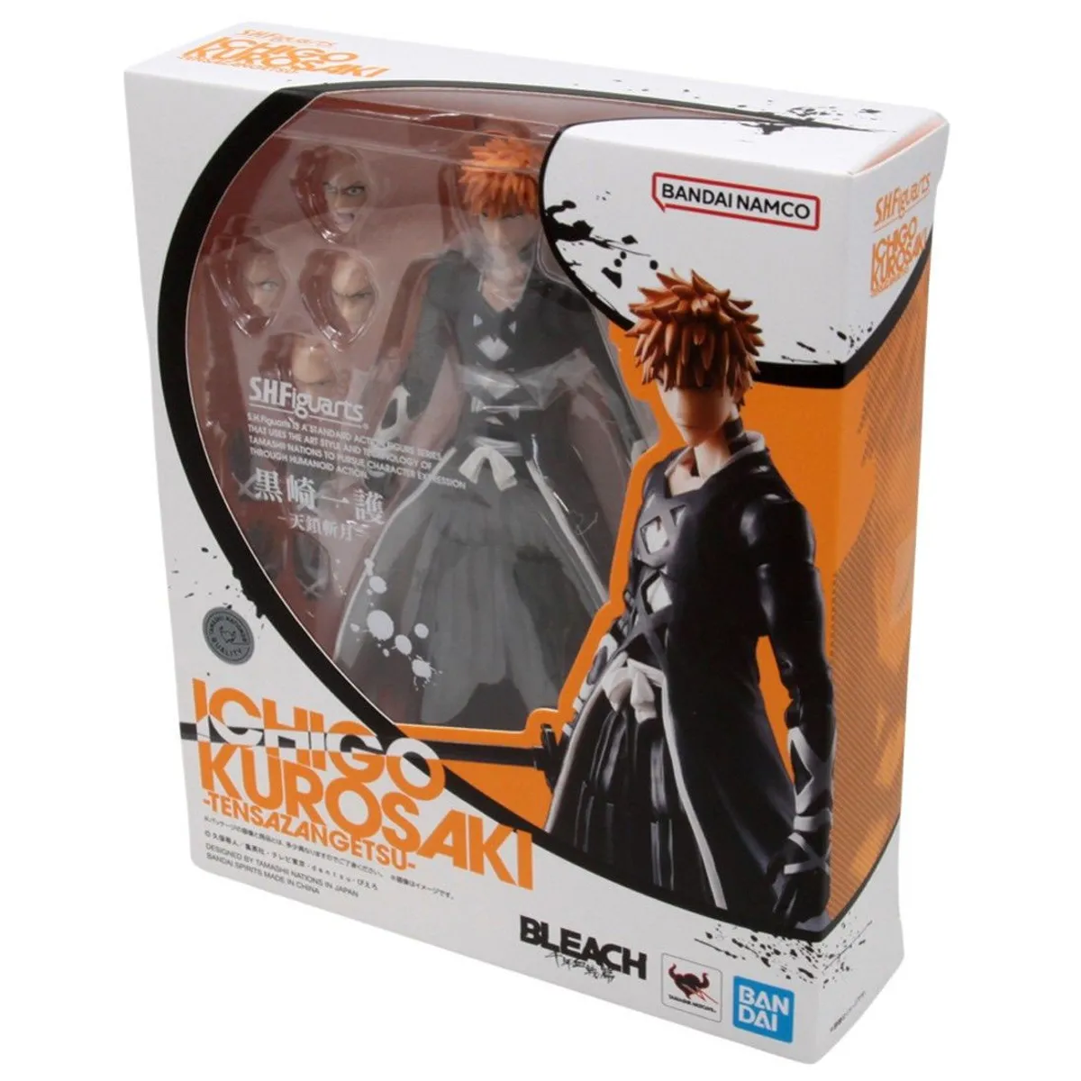 BANDAI - Figura de Accion Bleach SH Figuarts Ichigo Kurosaki Bankai