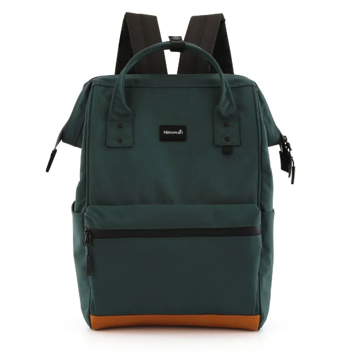 HIMAWARI - Himawari - Mochila Unisex escolar de viaje con puerto USB Verde Bosque