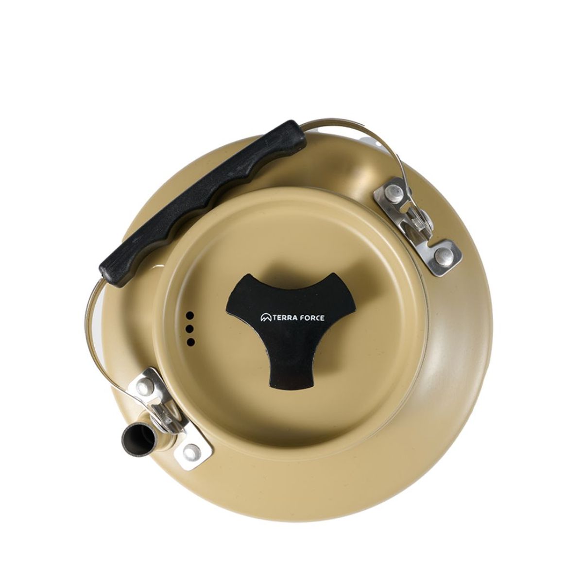 TERRA FORCE - Set Ollas Aluminio Anti-Adherente 4 Piezas