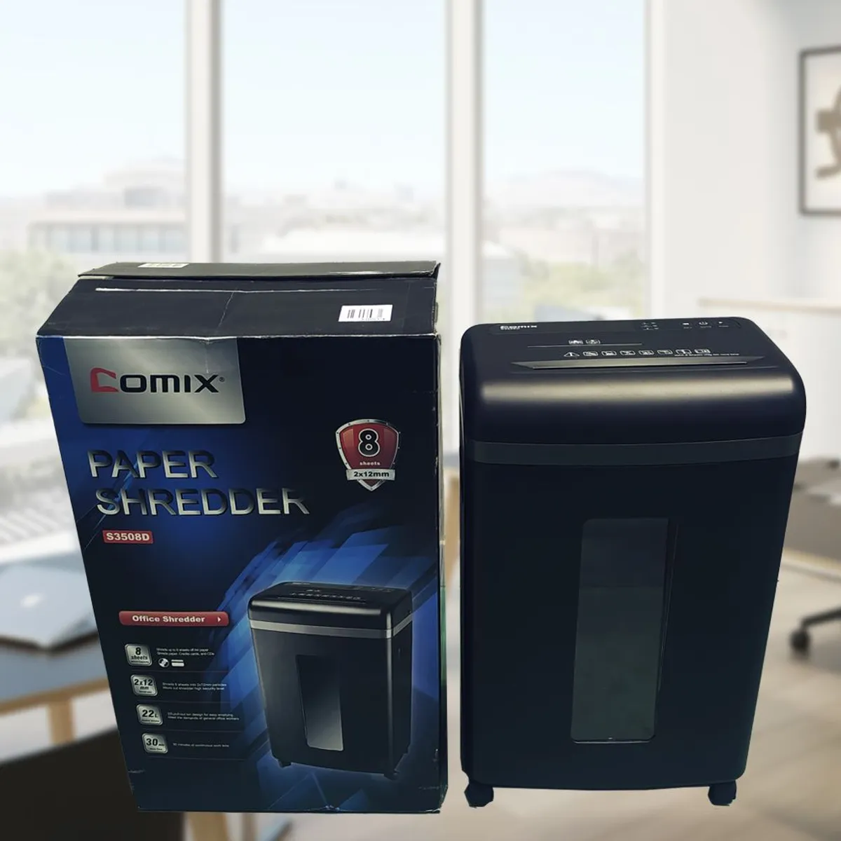 GENERICO - Trituradora de Papel marca Comix modelo S3508D