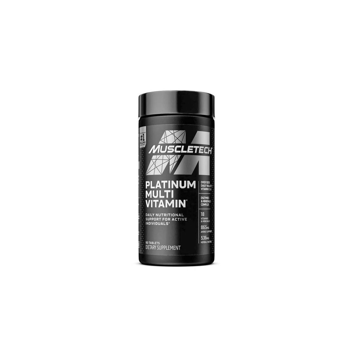 MUSCLETECH - Muscletech Platinum Multivitamínico 90 tabletas