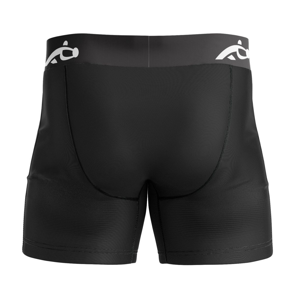 GENERICO - malla short licra pantaloneta hombre negro