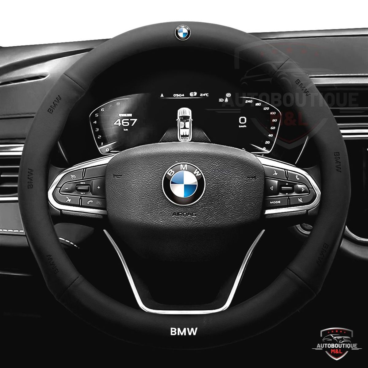 GENERICO - FORRO DE TIMON PARA  AUTOS Y CAMIONETAS