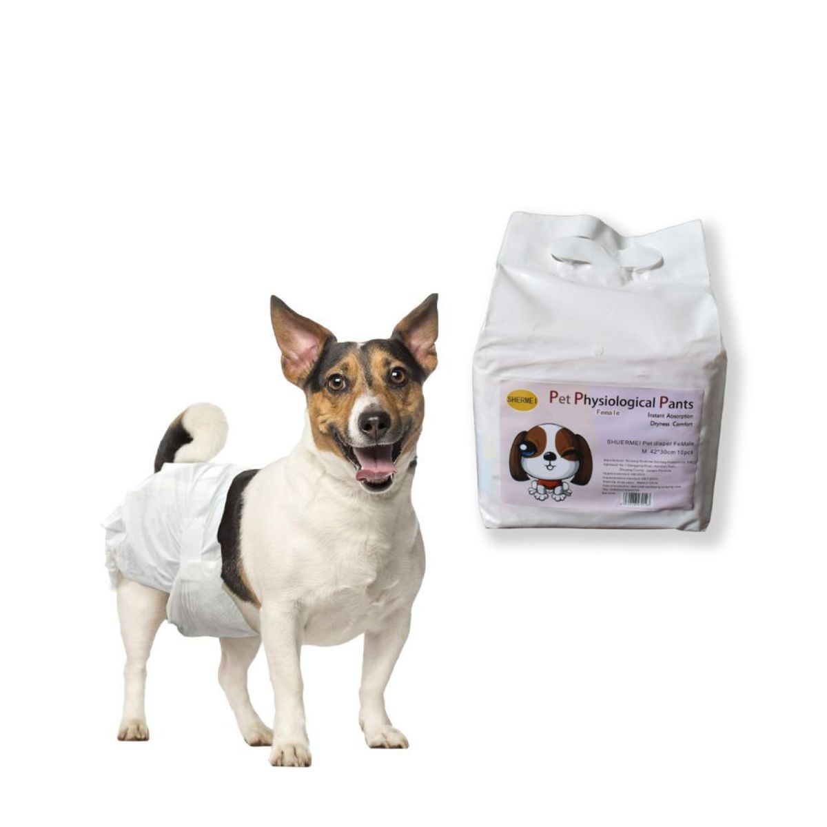 GENERICO - Pañales Desechables Para Perra Hembra S