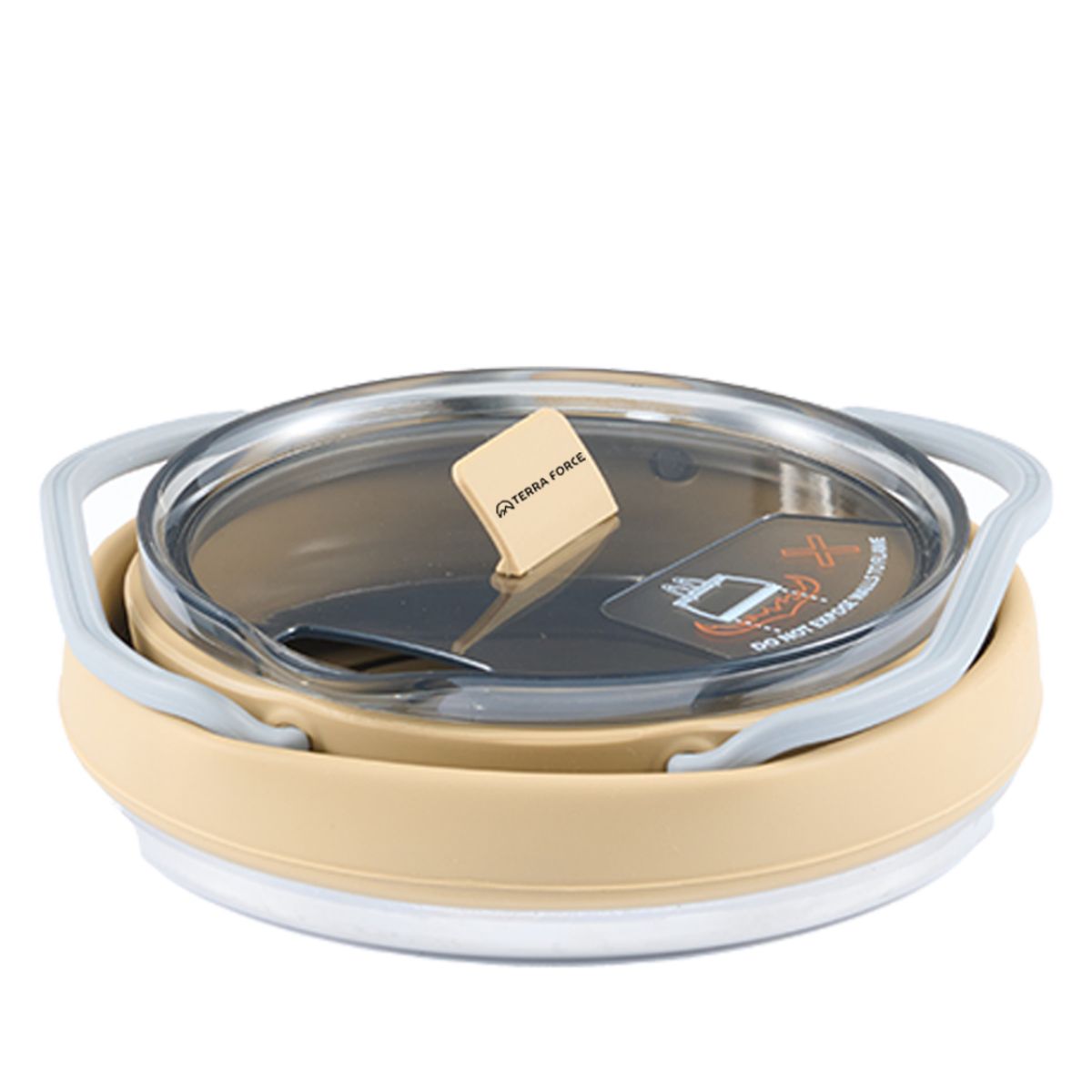 TERRA FORCE - Tetera Silicona Plegable 1L Camping