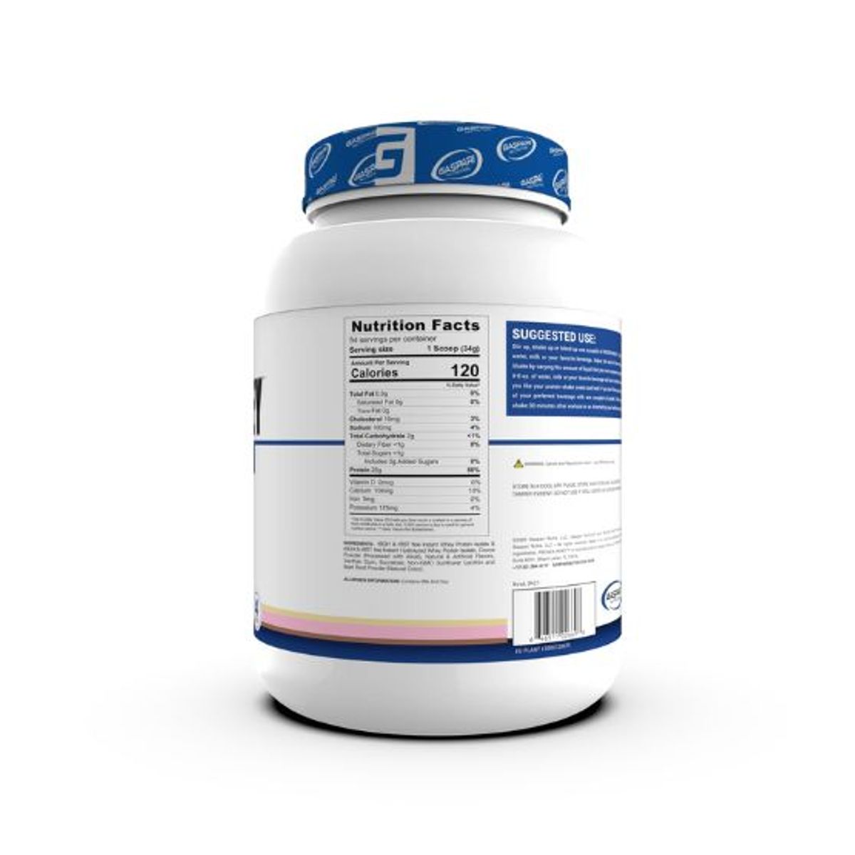GASPARI NUTRITION - Proteina Proven Whey Isolatada Gaspari Nutrition 4 libras Napolitano