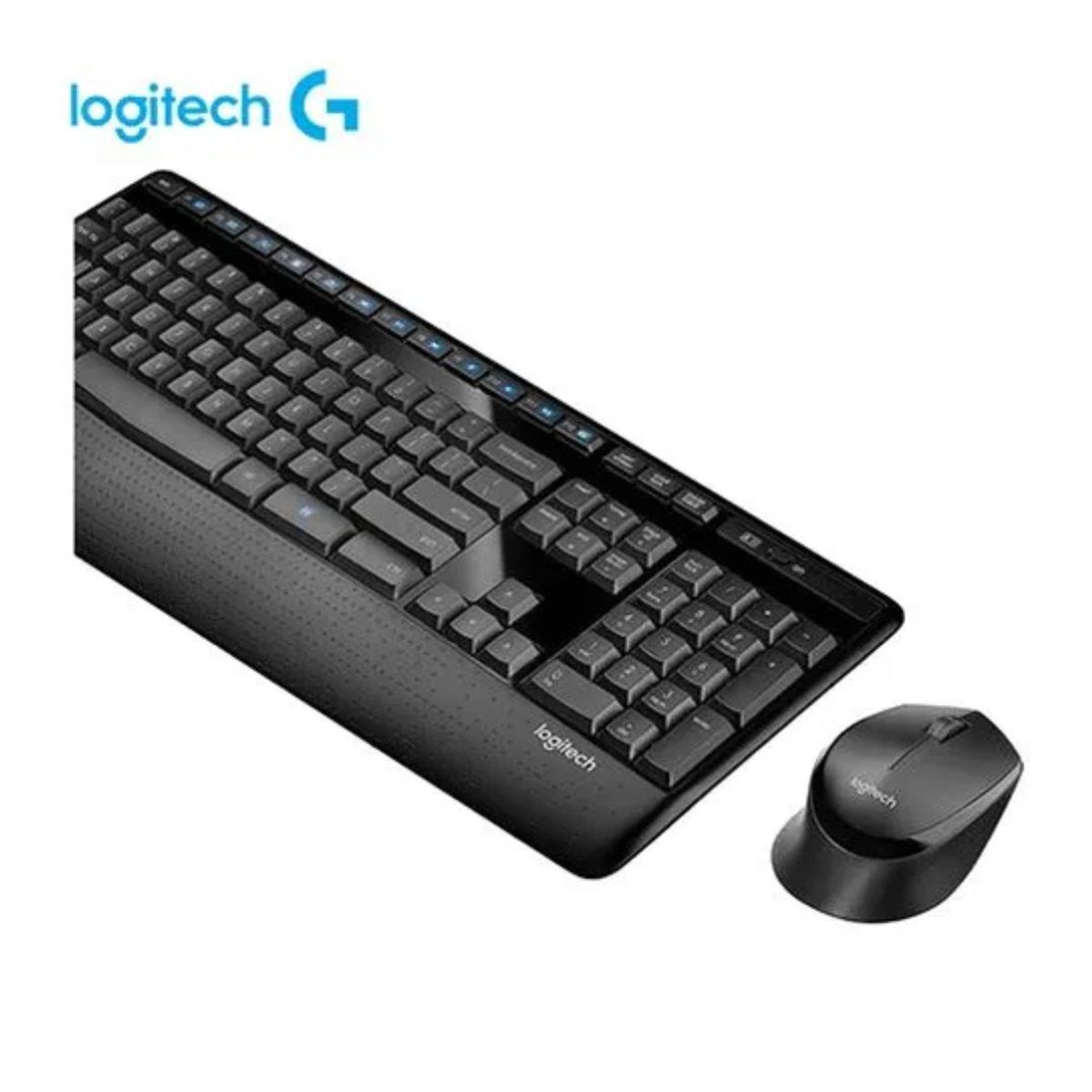 LOGITECH - TECLADO LOGITECH + MOUSE MK345 WIRELESS USB SP NEGRO