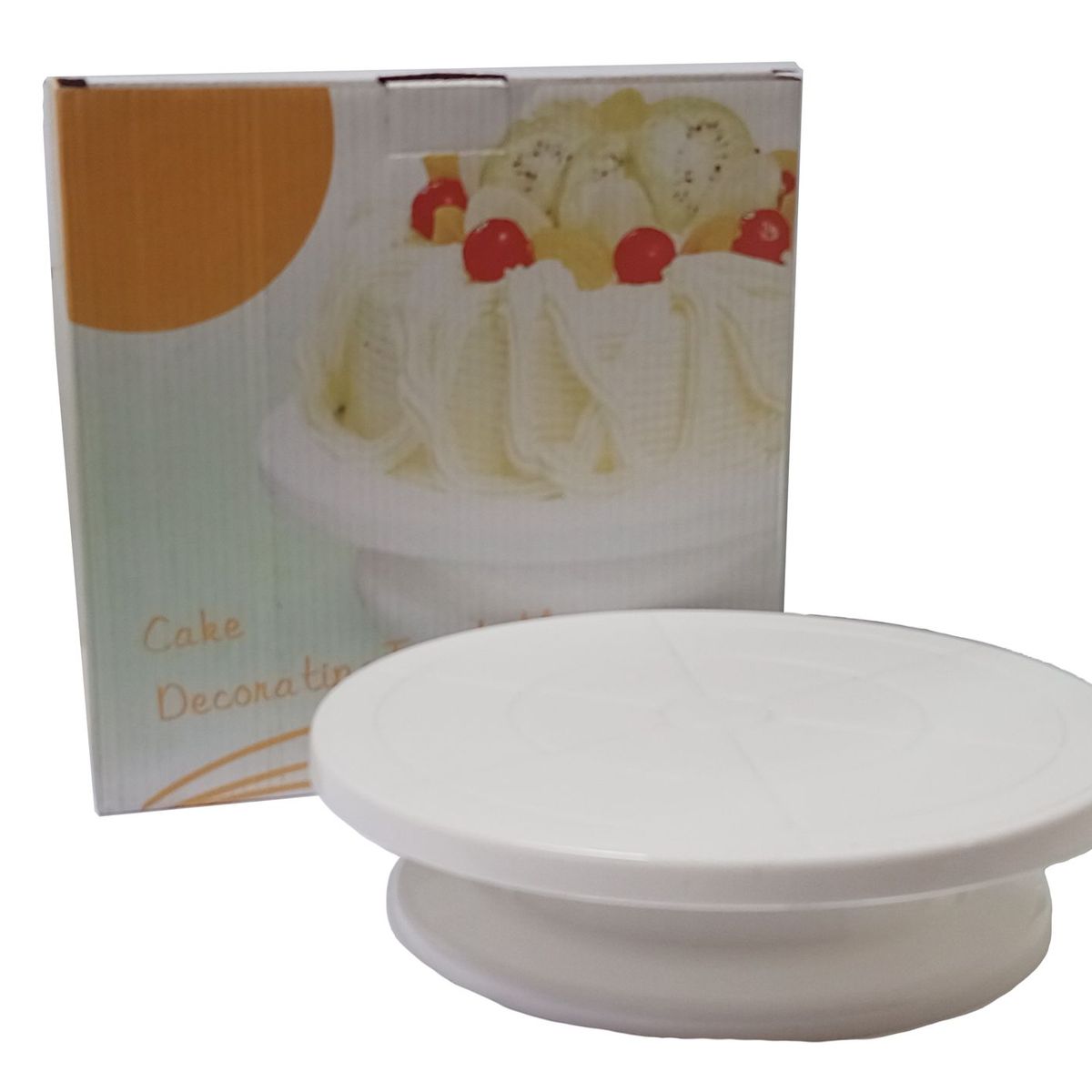 GENERICO - Porta Torta Con Base Giratoria 360 Grados