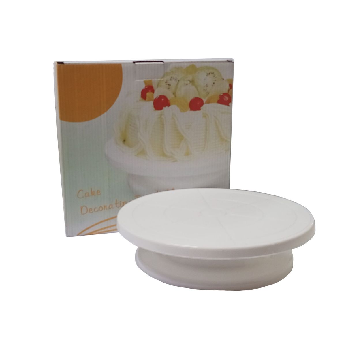 GENERICO - Porta Torta Con Base Giratoria 360 Grados