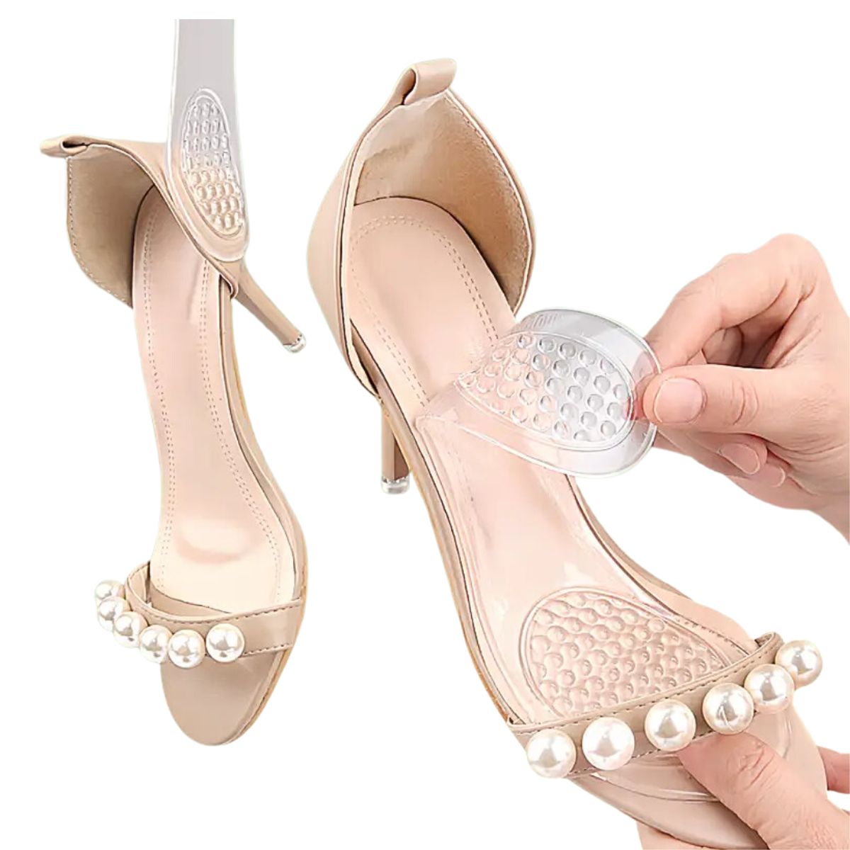 GENERICO - Almohadilla plantilla de gel extra suave antideslizante