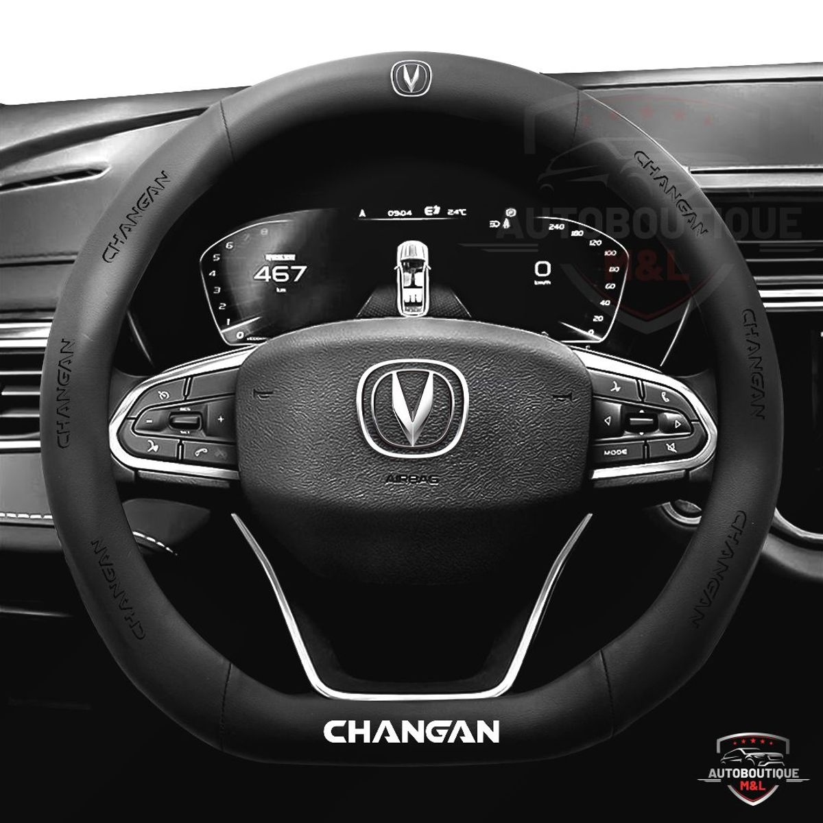 GENERICO - FORRO DE TIMON PARA  AUTOS Y CAMIONETAS