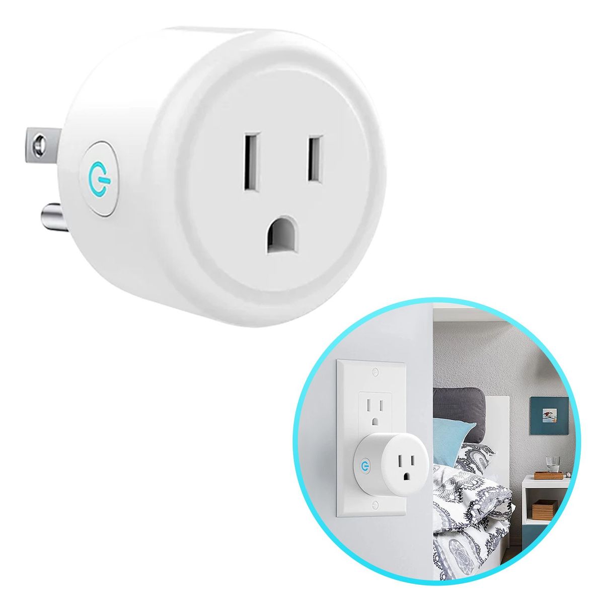 BUYPAL - Enchufe Smart Wifi Alexa Google Home