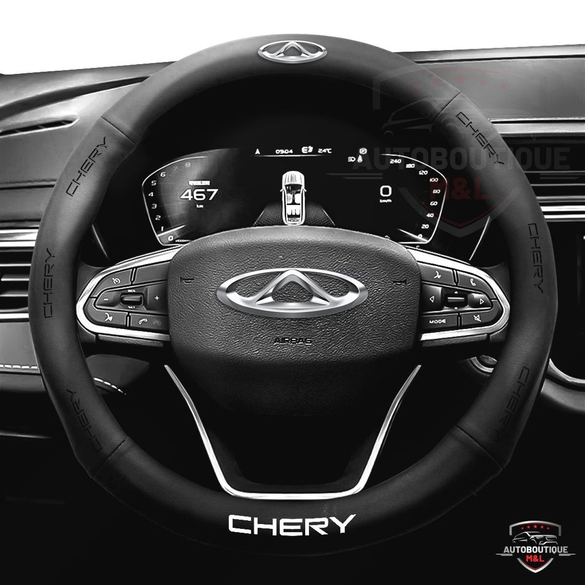 GENERICO - FORRO DE TIMON PARA  AUTOS Y CAMIONETAS